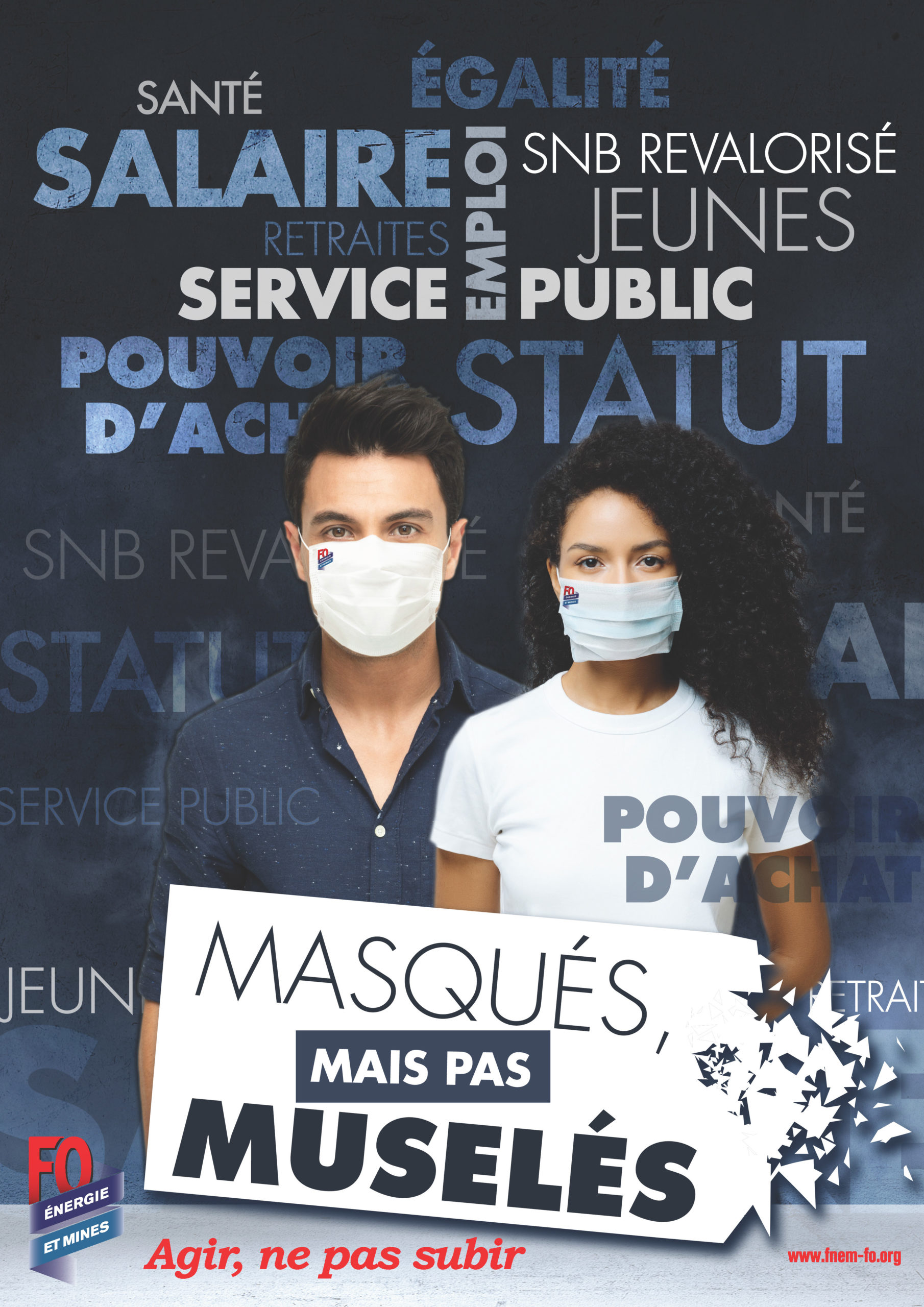 Masqués mais pas muselés