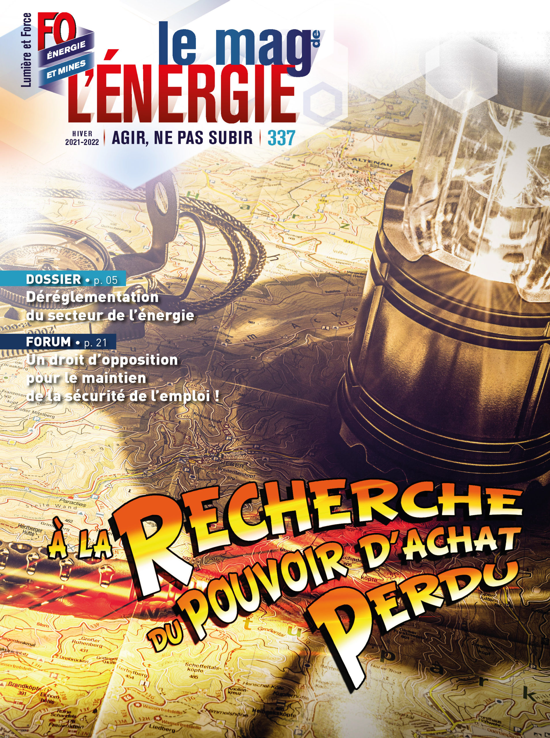Le Mag de l’Énergie FO Énergie et Mines n° 337 – Hiver 2021-2022