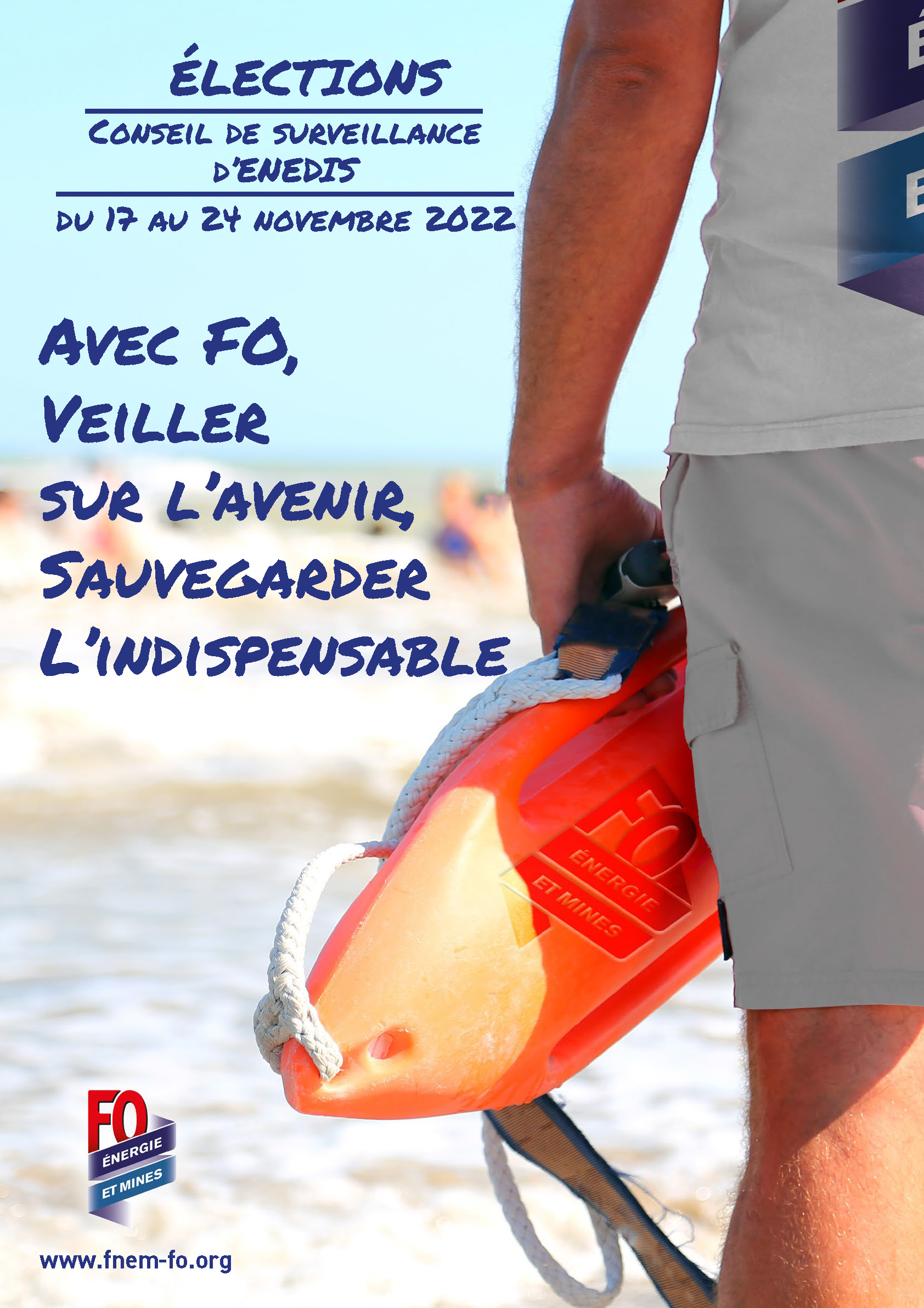 Affiche – Conseil de surveillance d&rsquo;ENEDIS 2022