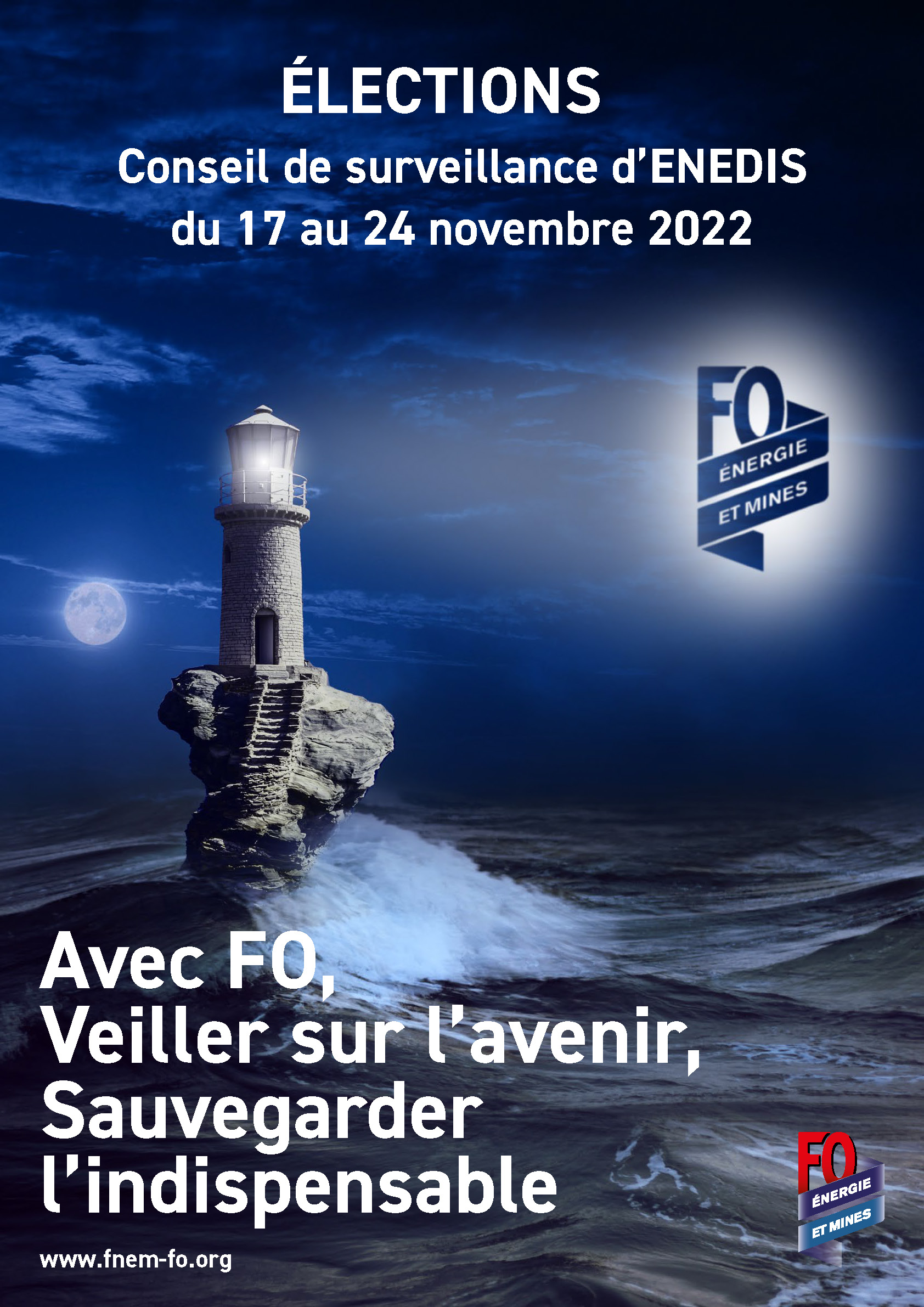 Affiche – Conseil de surveillance d&rsquo;ENEDIS 2022