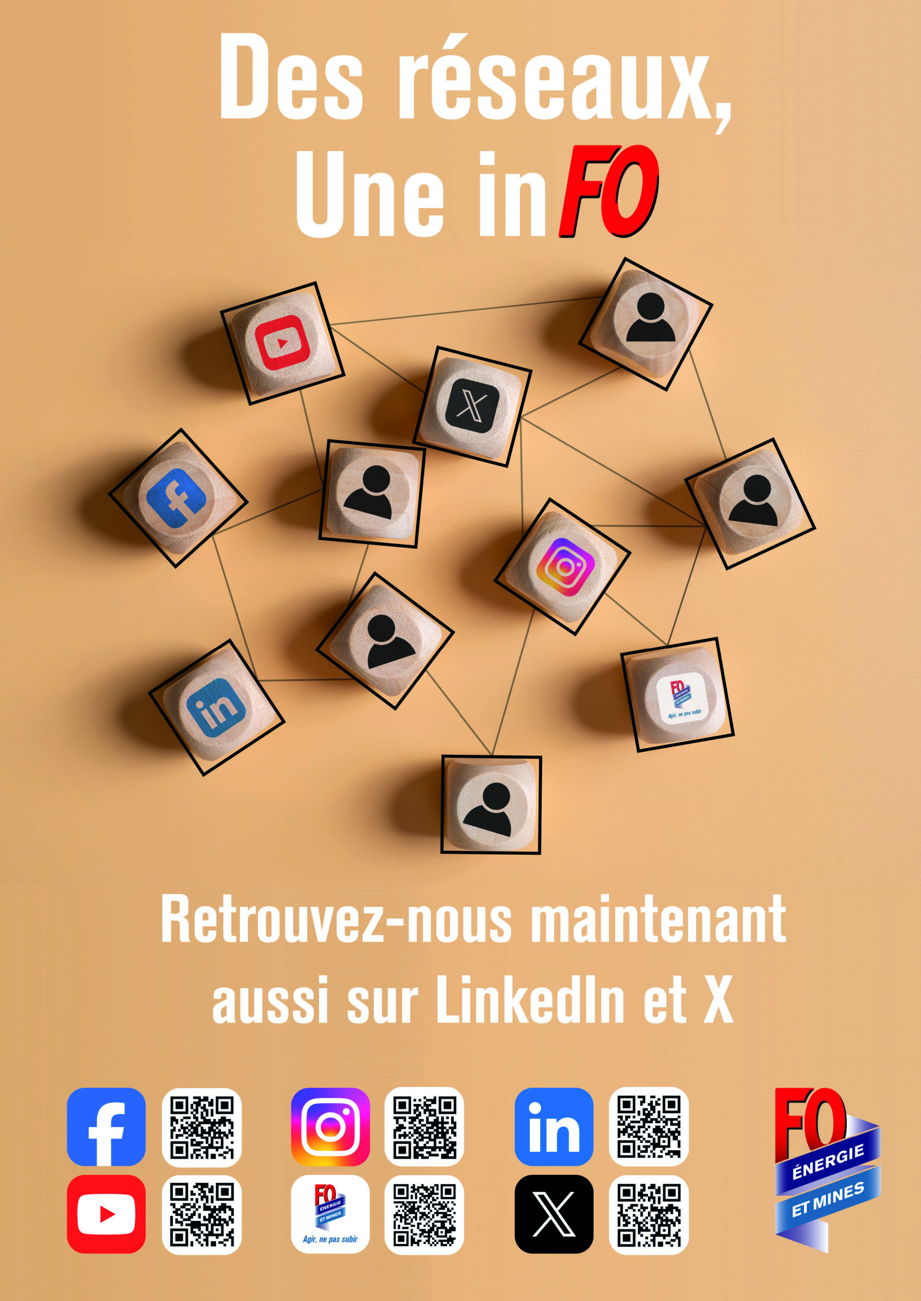 Affiche – Des réseaux, une inFO