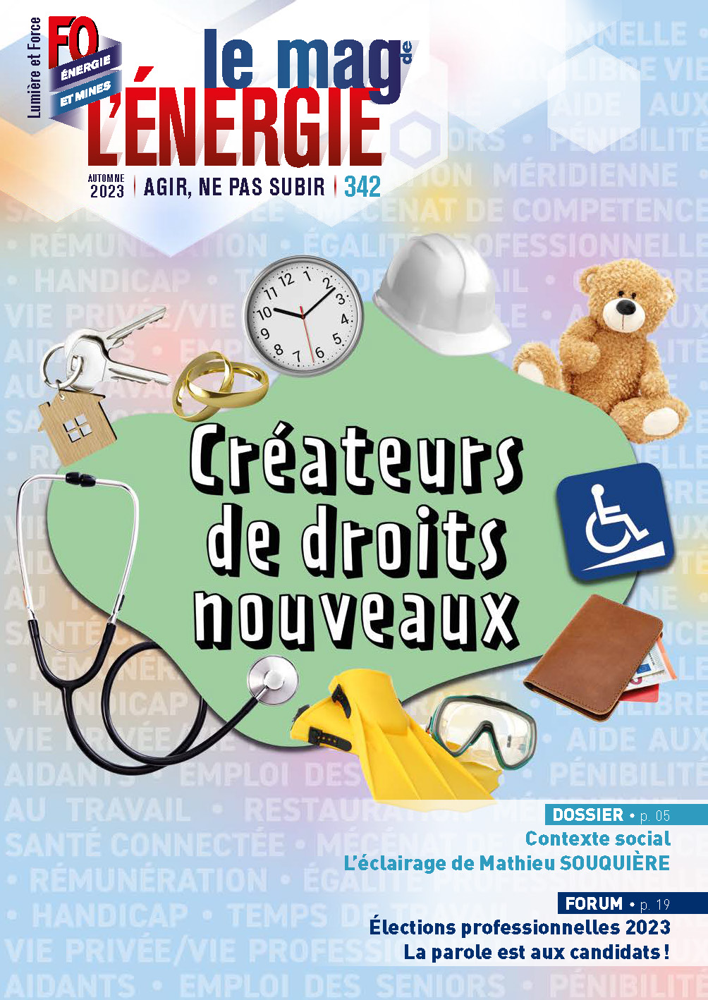 Le Mag de l’Énergie FO Énergie et Mines n° 342 – Automne 2023